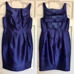 Navy Blue Cocktail Dress